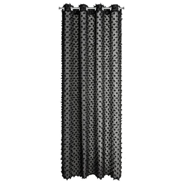 KLARGAVET GARDIN AURELIA 135 X 250 CM SORT