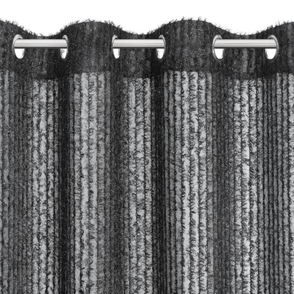 KLARGAVET GARDIN SELMA 135 X 250 CM SORT