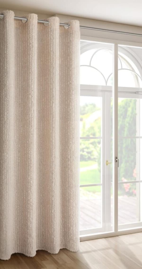 KLARGÅRET GARDIN SELMA 135 X 250 CM BEIGE