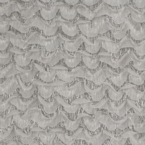 TIFFANY KLARGAVET GARDIN 135 X 250 CM SØLV