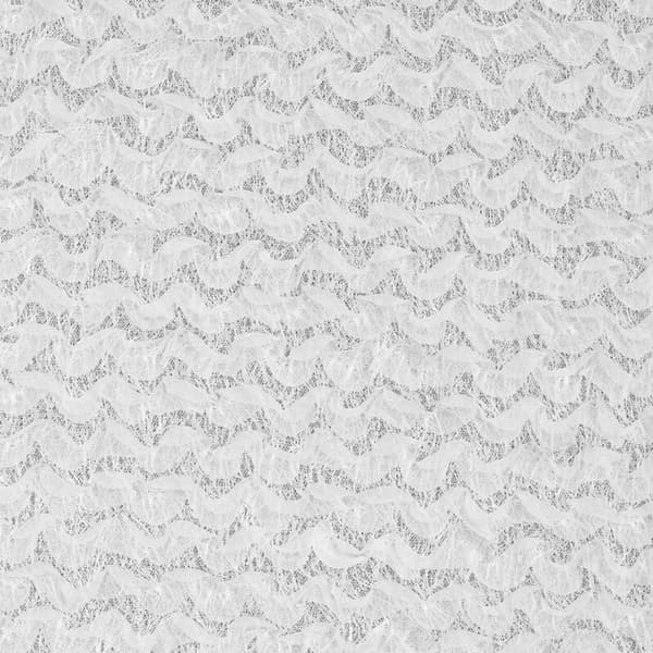 TIFFANY KLARGAVET GARDIN 135 X 250 CM HVID