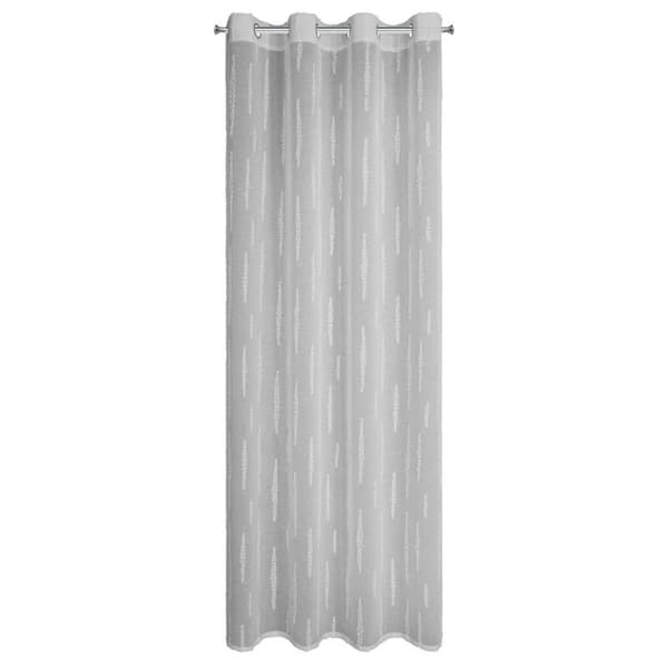KLARGÅRET GARDIN ALENI 140 X 250 CM SØLV
