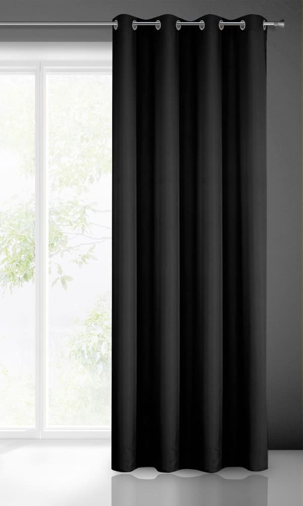 VALMIS VERHO RITA 140 X 250 CM MUSTA