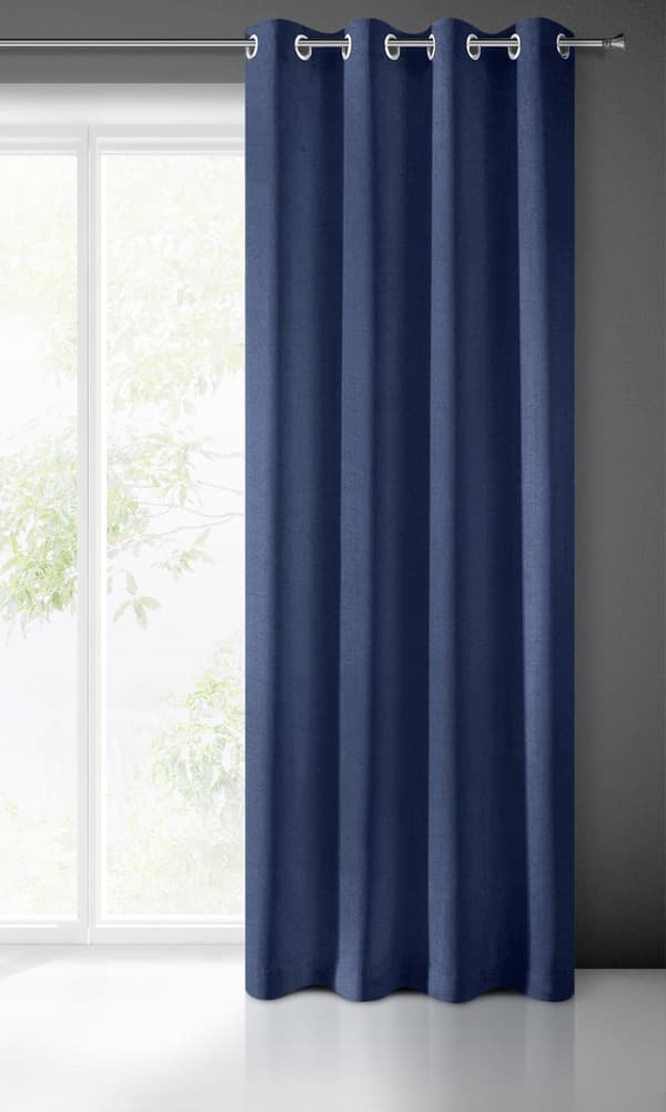 KLARGAVET GARDIN RITA 140 X 250 CM MARINEBLÅT