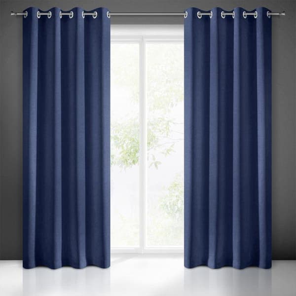 KLARGAVET GARDIN RITA 140 X 250 CM MARINEBLÅT