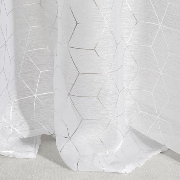 KLARGAVET SEYLAN GARDIN 140 X 250 CM HVID
