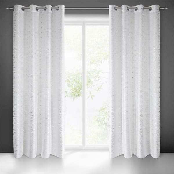 KLARGAVET SEYLAN GARDIN 140 X 250 CM HVID