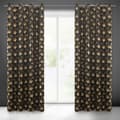 Miniatyrbillede 1 af 11: KLARGAVET GARDIN CLARA 135 X 250 CM SORT