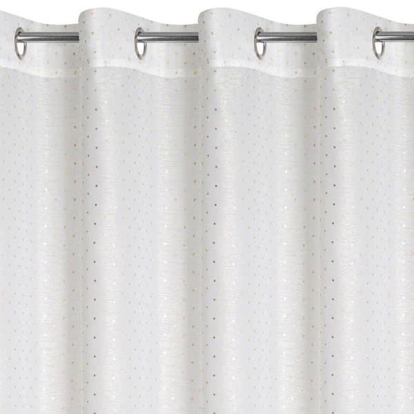 KLARFØRT SIBELGARDIN 300 X 160 CM HVID