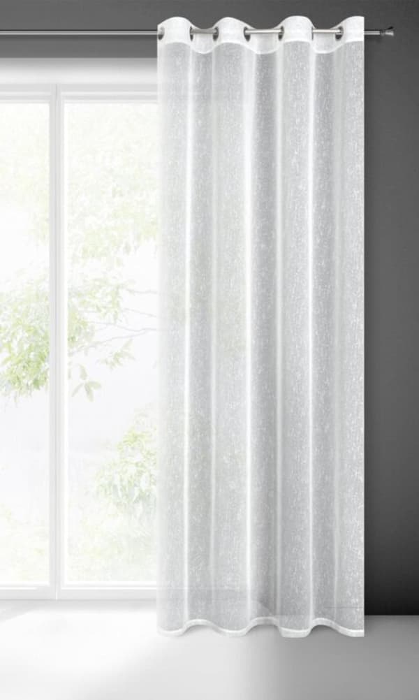 KLARGAVET GARDIN KELLY 140 X 250 CM HVID