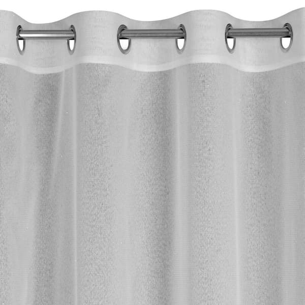 KLARGAVET GARDIN KEJTI 140 X 250 CM HVID