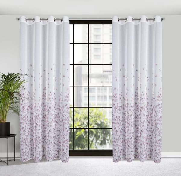 KLARGAVET GARDIN NOEMI 140 X 250 CM HVID
