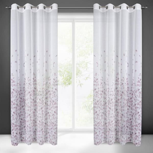 KLARGAVET GARDIN NOEMI 140 X 250 CM HVID