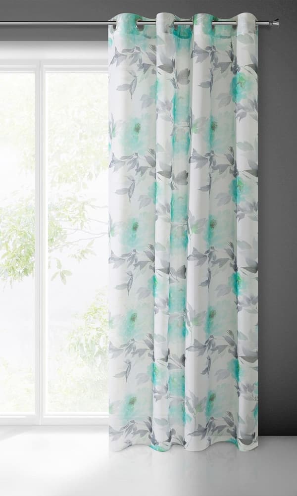 KLARGAVET GARDIN BRIANA 140 X 250 CM HVID