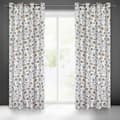 Miniatyrbillede 2 af 11: KLARGAVET GARDIN KRISTAL 140 X 250 CM HVID