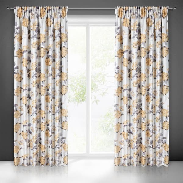 KLARGAVET GARDIN ALISON PÅ TAPE 140 X 270 CM HVID