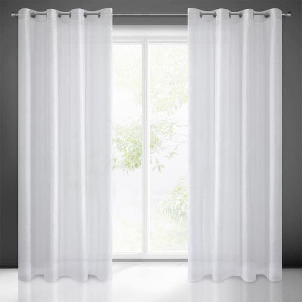 KLARGAVET GARDIN ARLONA 140 X 250 CM HVID