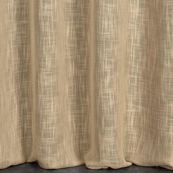 FÆRDIG LAVET GARDIN LIREN 140 X 250 CM BEIGE