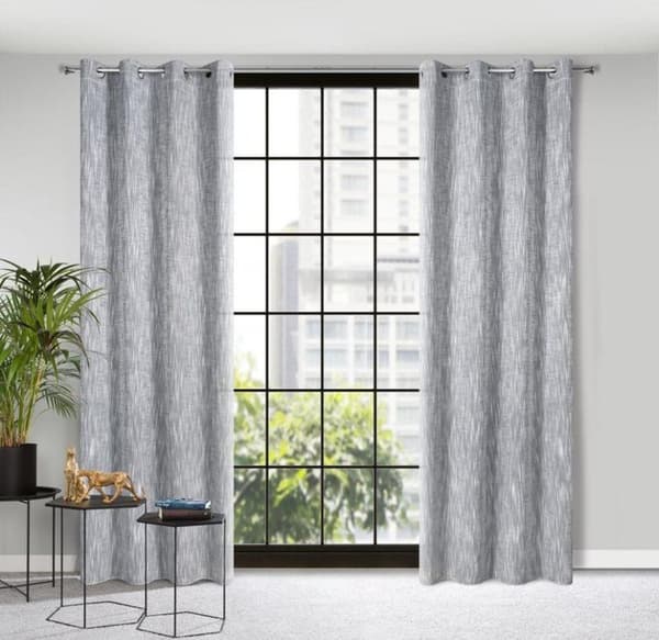 KLARGAVET GARDIN ANIKA 140 X 250 CM STÅL