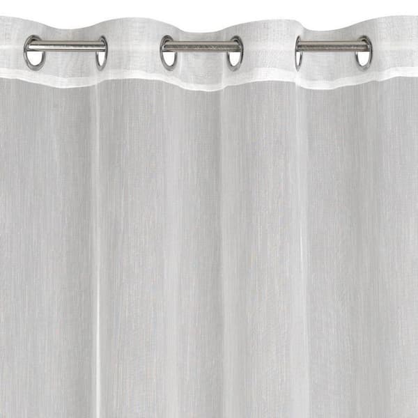 KLARGAVET GARDIN FLOT 140 X 250 CM HVID