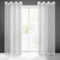 Miniatyrbillede 1 af 9: KLARGAVET GARDIN RACHEL 140 X 250 CM HVID