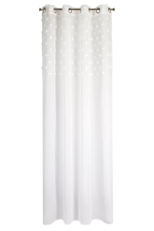 KLARGAVET GARDIN D91 STELLA 140 X 250 CM HVID
