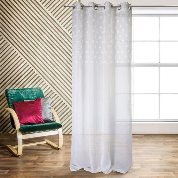KLARGAVET GARDIN D91 STELLA 140 X 250 CM HVID