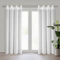 Miniatyrbillede 1 af 9: KLARGAVET GARDIN KIRA 1 140 X 250 CM HVID