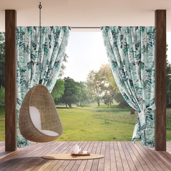 GARDEN2 FÄRDIG Gjord gardin PÅ TEJP 155 X 200 CM VIT