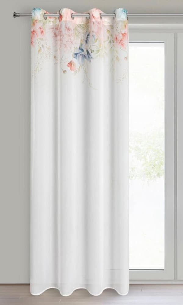 KLARGAVET GARDIN ARLENA 135 X 250 CM HVID