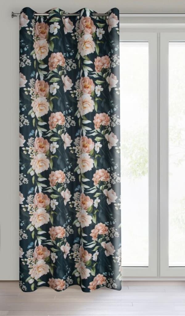 VALMIS VERHO SALMA 140 X 270 CM MUSTA