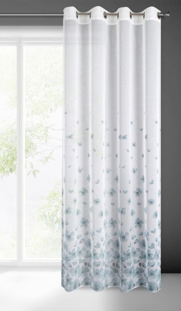 KLARGAVET GARDIN ANDREA 140 X 250 CM HVID