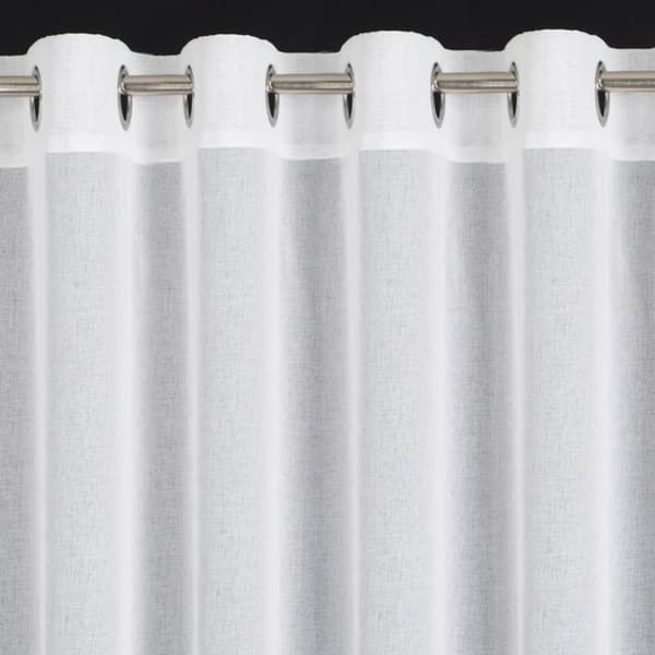 KLARGAVET GARDIN ANDREA 140 X 250 CM HVID