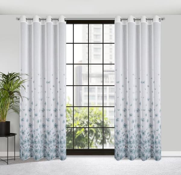 KLARGAVET GARDIN ANDREA 140 X 250 CM HVID