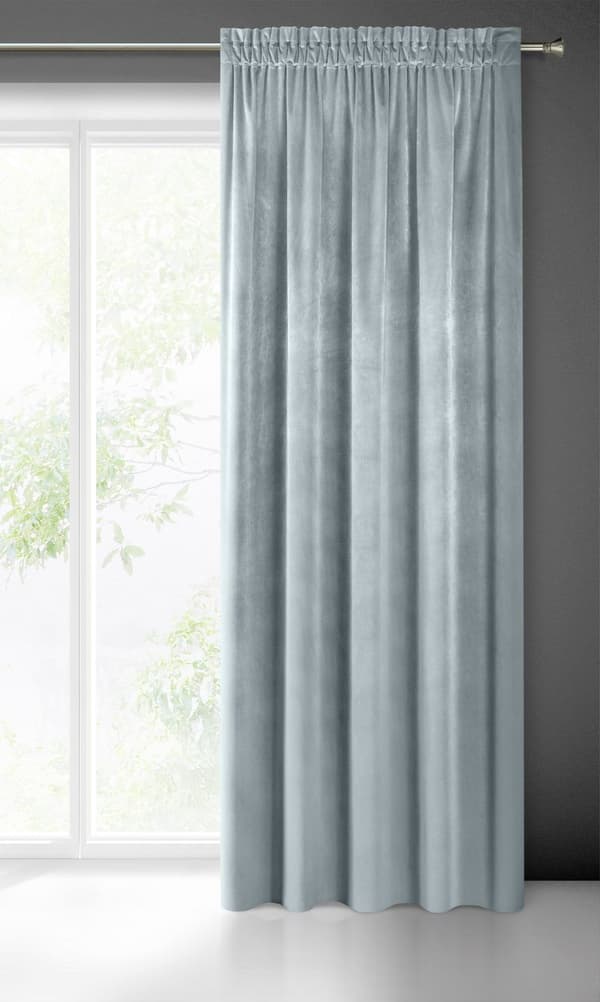 SAMANTA KLARGAVET GARDIN PÅ TAPE 140 X 270 CM GRÅ