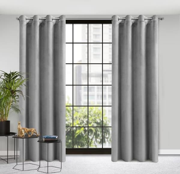 FÄRDIG GARDIN D91 ROSA 140 X 250 CM STÅL