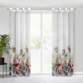 Miniatyrbillede 2 af 11: KLARGAVET GARDIN NIKOLA 140 X 250 CM HVID