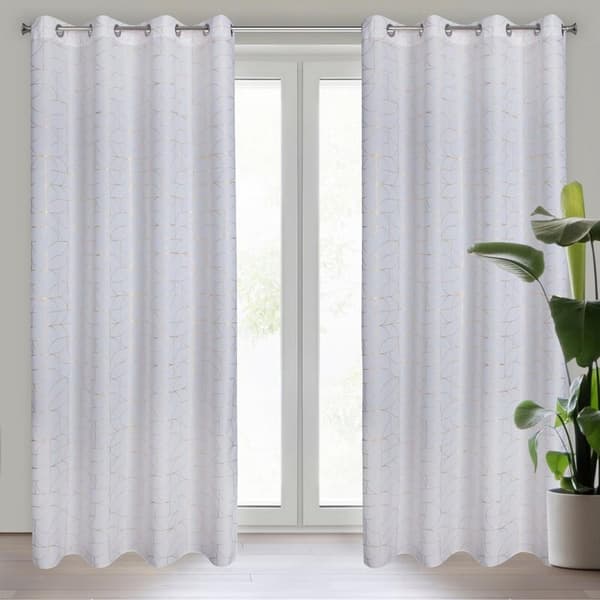 KLARGAVET GARDIN EVI 140 X 250 CM HVID