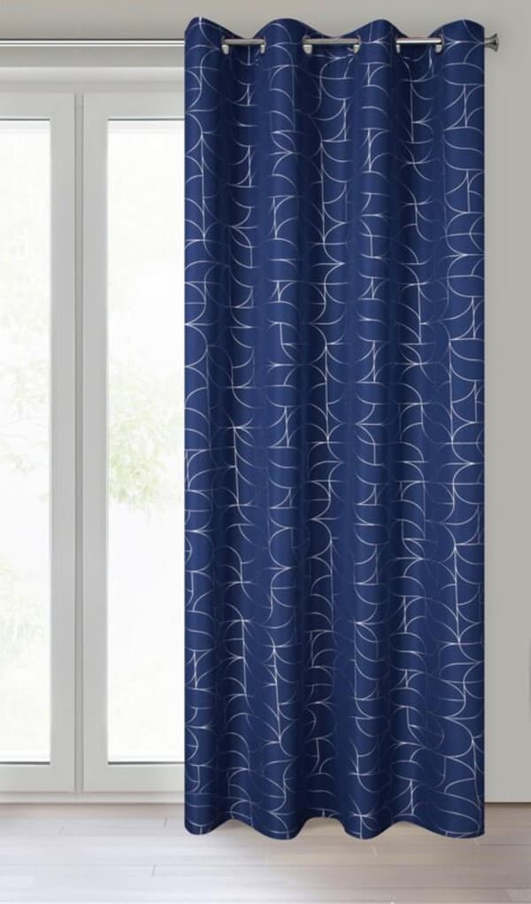 KLARGAVET GARDIN EVI 140 X 250 CM NAVY
