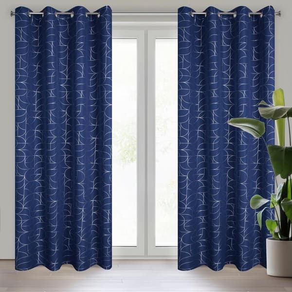 KLARGAVET GARDIN EVI 140 X 250 CM NAVY