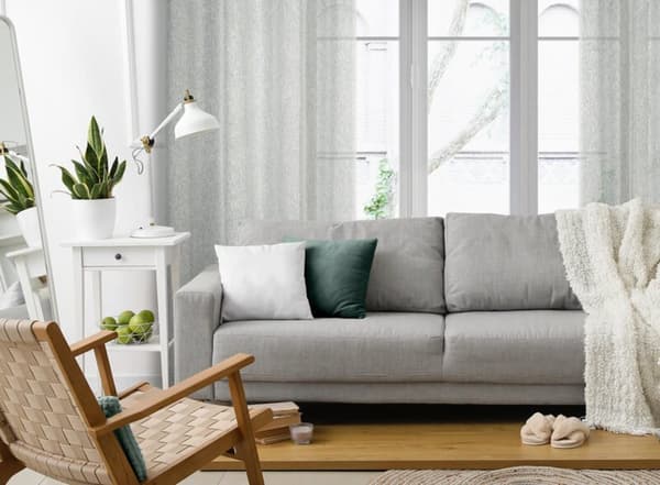 KENDAL FÄRDIG GARDIN 140 X 250 CM GRÅ
