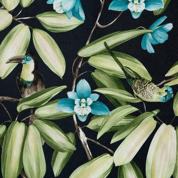 LONI KLARGAVET GARDIN 140 X 250 CM SORT