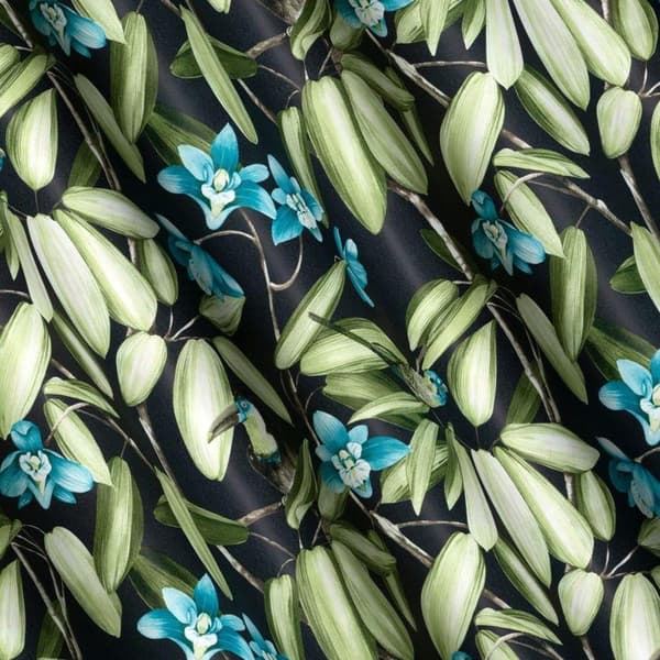 LONI KLARGAVET GARDIN 140 X 250 CM SORT