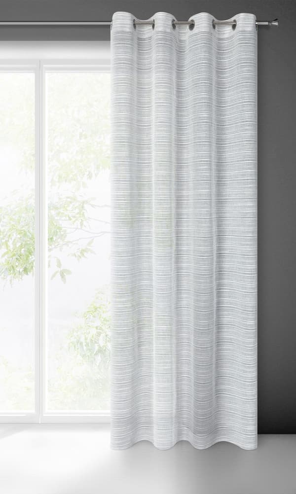 KLARGAVET GARDIN ARIA 140 X 250 CM GRÅ
