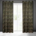 Miniatyrbillede 1 af 10: KLARGAVET GARDIN SARA 140 X 250 CM SORT