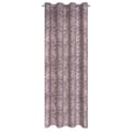 Miniatyrbillede 4 af 11: KLARGAVET GARDIN SARA 140 X 250 CM PULVER PINK