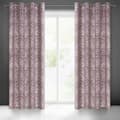 Miniatyrbillede 2 af 11: KLARGAVET GARDIN SARA 140 X 250 CM PULVER PINK