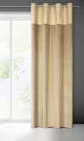 Miniatyrbillede 3 af 11: KLARGÅRET GARDIN ELEN 140 X 250 CM BEIGE
