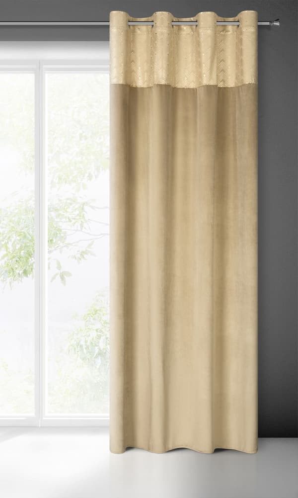 KLARGÅRET GARDIN ELEN 140 X 250 CM BEIGE