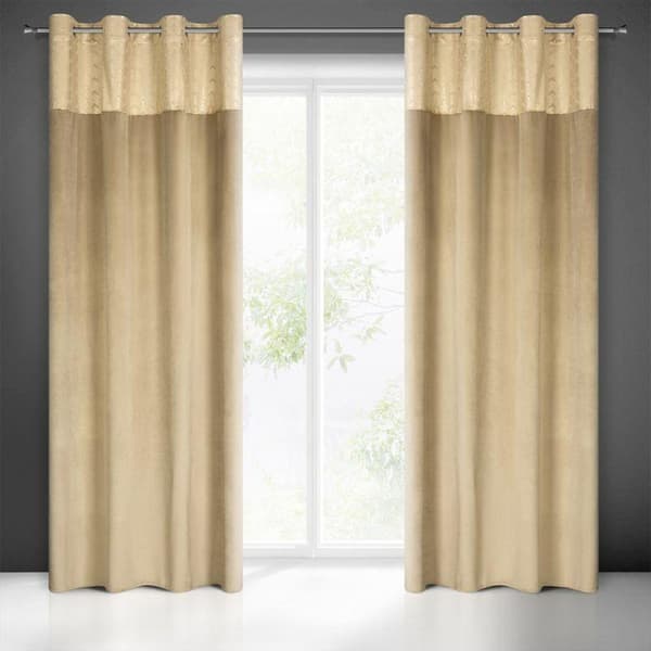 KLARGÅRET GARDIN ELEN 140 X 250 CM BEIGE